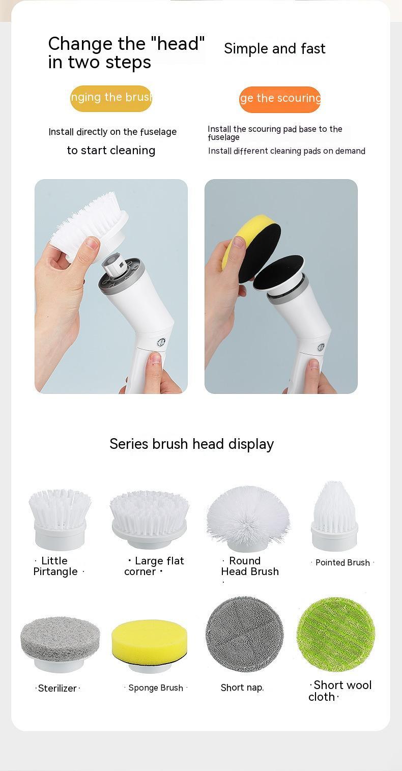 Telescopic Scrubber Brush
