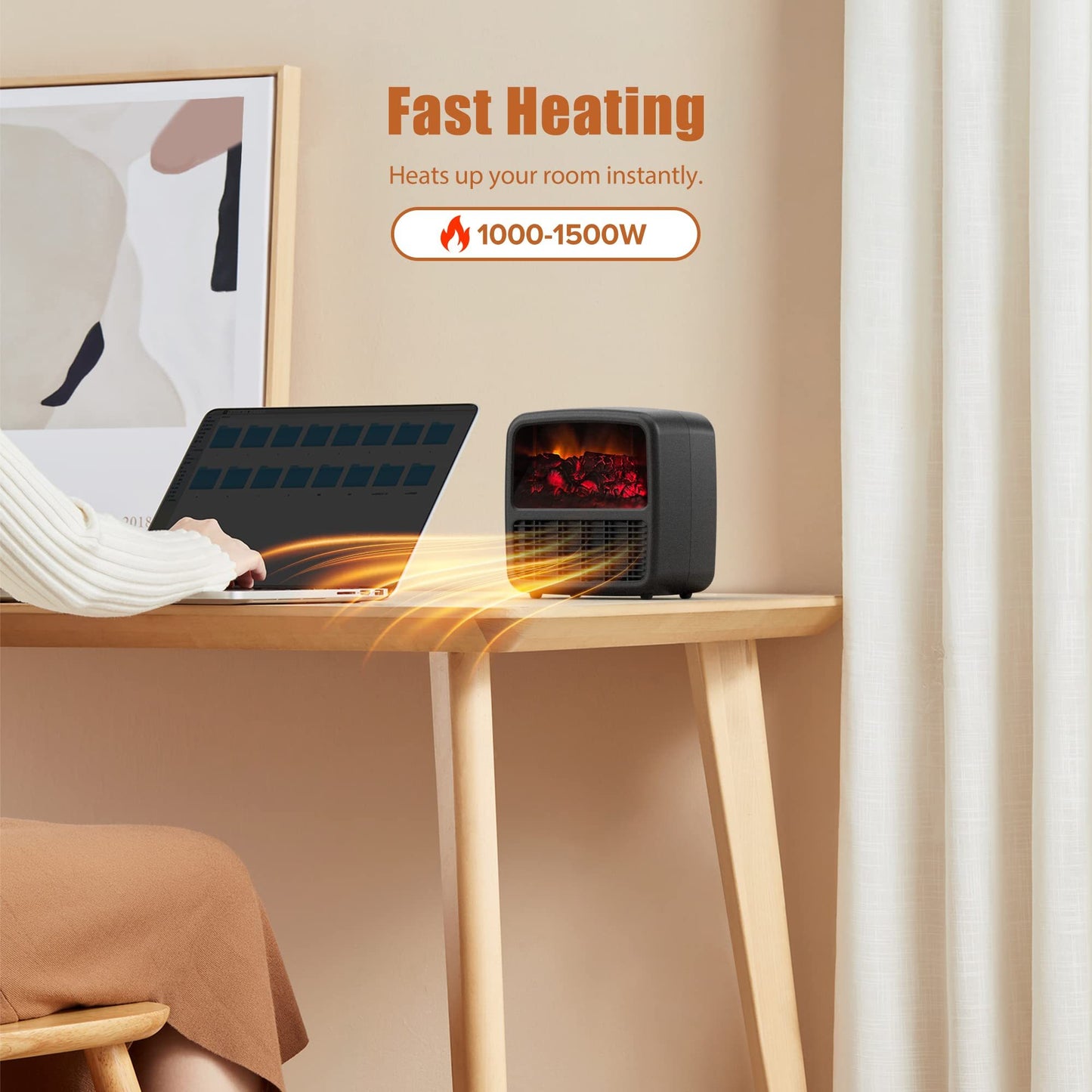 Fast-Heating Space Heater